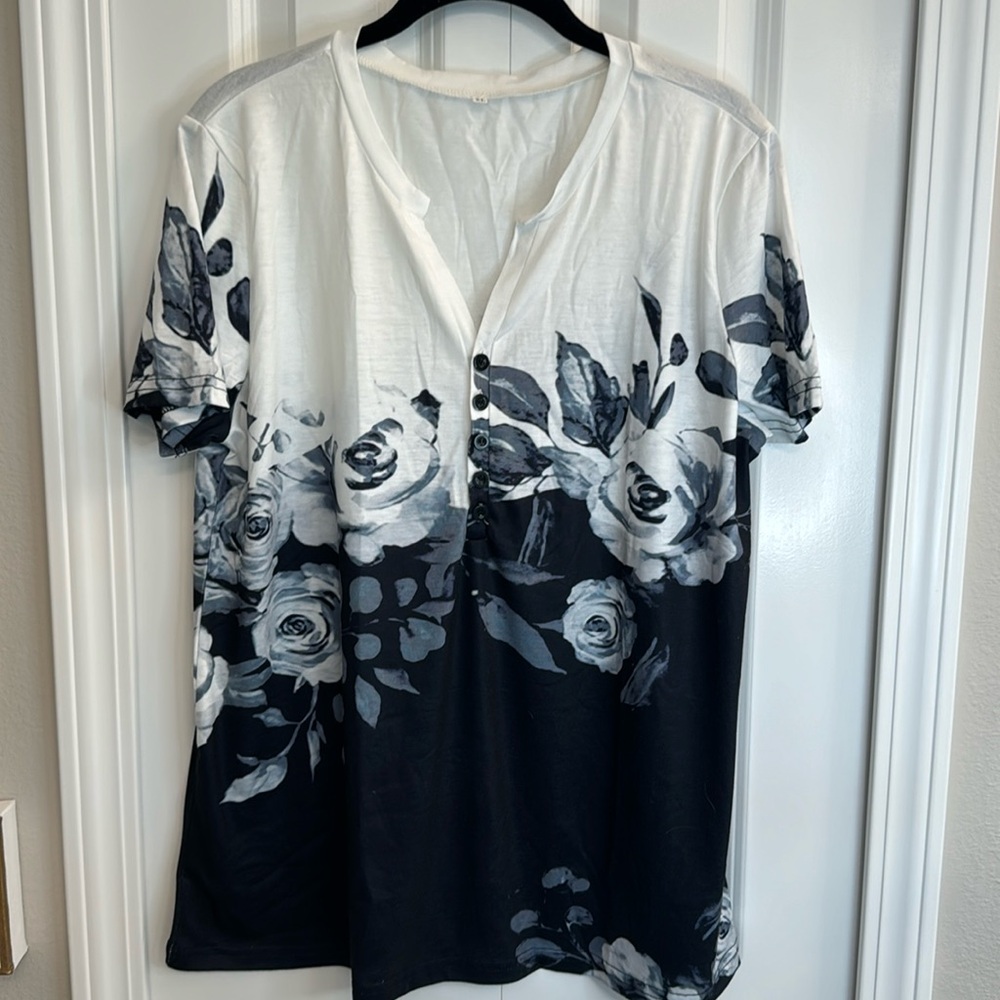 Short sleeve jersey top